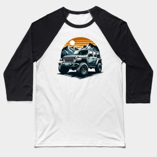 Jeep Wrangler Baseball T-Shirt